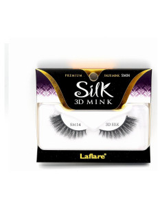 Pestañas Falsas Laflare 3D Silk Mink Ojos de Gato SM14