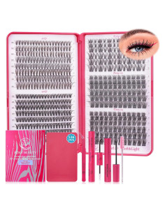 Kit de Extensiones de Pestañas Wispy Waltz 536 Piezas 30D 40D