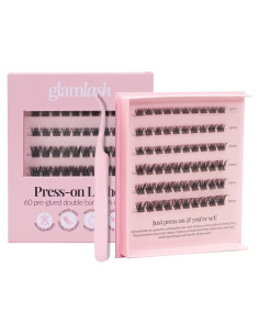 Pestañas Postizas Autoadhesivas Glam Lash - 60pcs Volumen
