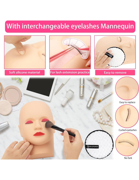 Kit de Extensión de Pestañas Rose Manor para Principiantes