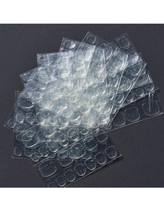 Pegatinas para Uñas Postizas GLAMERMAID 480 Piezas A Prueba de Agua 2