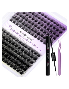 Kit de Extensión de Pestañas DIY Wendy Lashes 12-16mm Natural/Volumen