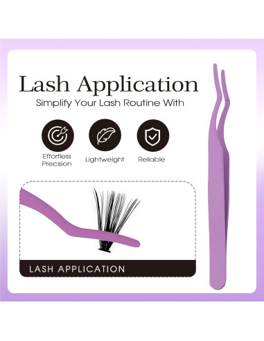 Kit de Extensión de Pestañas DIY Wendy Lashes 12-16mm Natural/Volumen