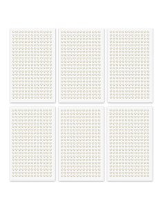 1623 Perlas Autoadhesivas MYDBUYSOME 6mm para Manualidades
