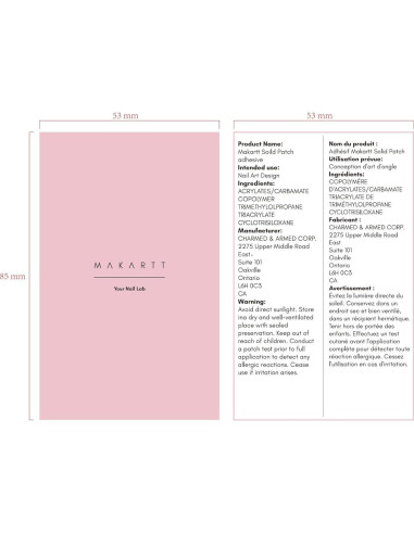 Gel de Pegamento para Uñas Sólido Makartt 15ml UV
