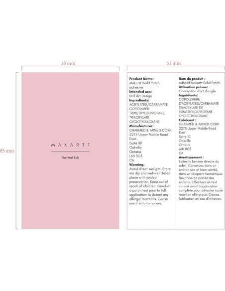 Gel de Pegamento para Uñas Sólido Makartt 15ml UV