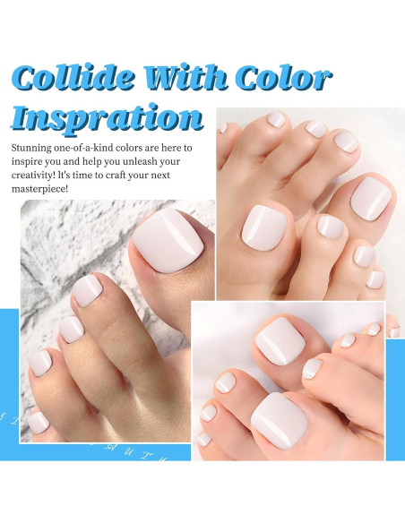 120 Uñas Postizas Cortas Rosa Lifextol con Adhesivos