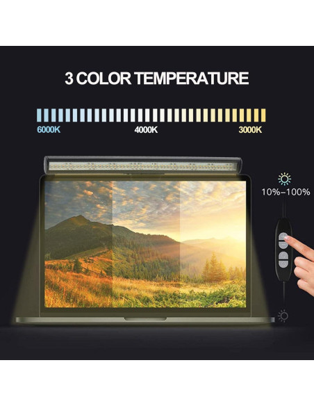 Barra de Luz LED para Monitor LFNOWN 25.4cm Protección Ocular