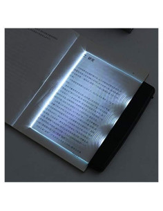 Lámpara de Lectura LED MK-893 Portátil Negra para Estudio