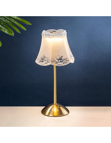 Lámpara de Escritorio Portátil HPUFKOT LED Táctil 3 Colores