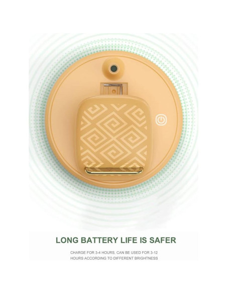 Lámpara de Escritorio LED MAGICKK con Clip, Recargable, Azul