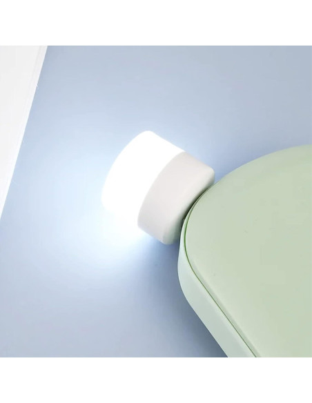 Luz Nocturna LED USB Sokelinn-six 6 Pack Mini 1W Blanca