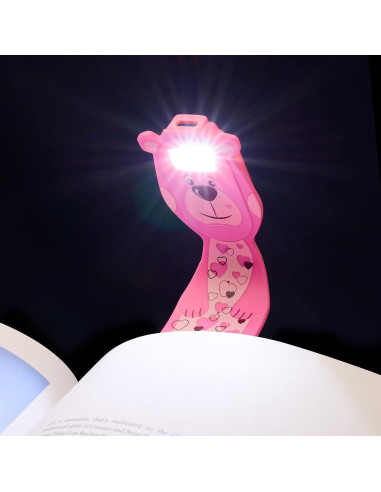 Flexilight Luz de Lectura LED Recargable Oso Pals 2 Niveles