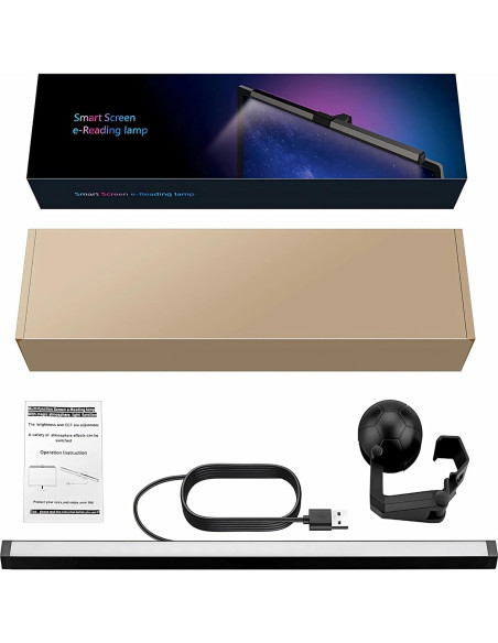 Barra de Luz para Monitor CATPOWER RGB Ajustable 10W