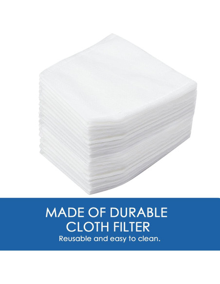 Filtro de Vacío de Tela MXZONE Compatible con Makita T-03193 - 20 Paquetes Filtro de Vacío de Tela MXZONE Compatible con Makita T-03193 - 20 Paquetes