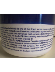 Cera de Carnauba P21S 12700W - Brillo Espejo 175g 2