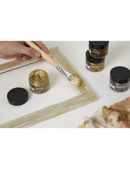 Cera de Dorado Pebeo Oro Rey 30 ml - Acabado Metálico