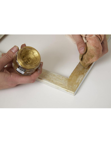 Cera de Dorado Pebeo Oro Rey 30 ml - Acabado Metálico