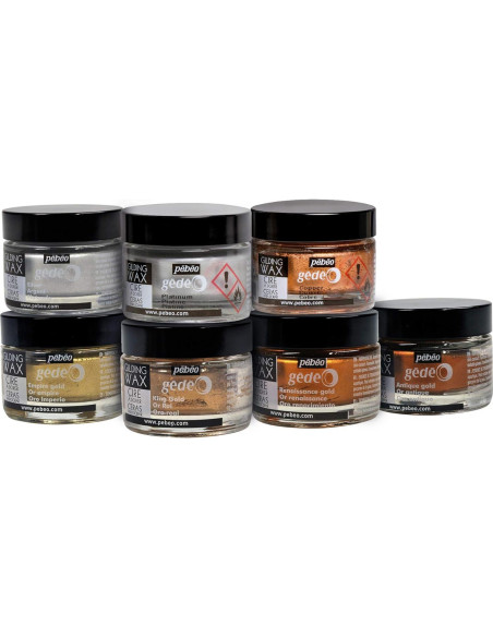 Cera de Dorado Pebeo Oro Rey 30 ml - Acabado Metálico