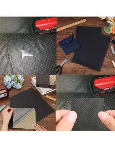 Cinta de Parche Adhesivo para Reparación de Cuero 20x30 cm