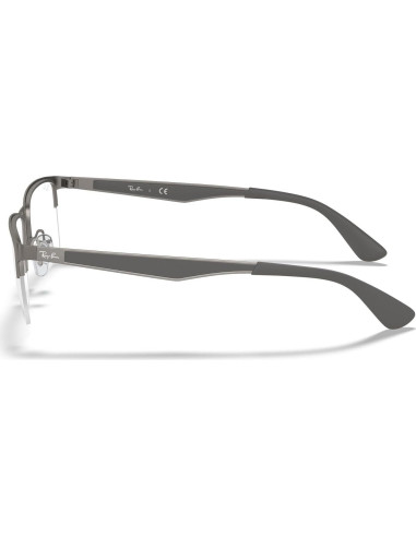 Montura de gafas Ray-Ban Rx6335 Rectangular Gunmetal 54mm