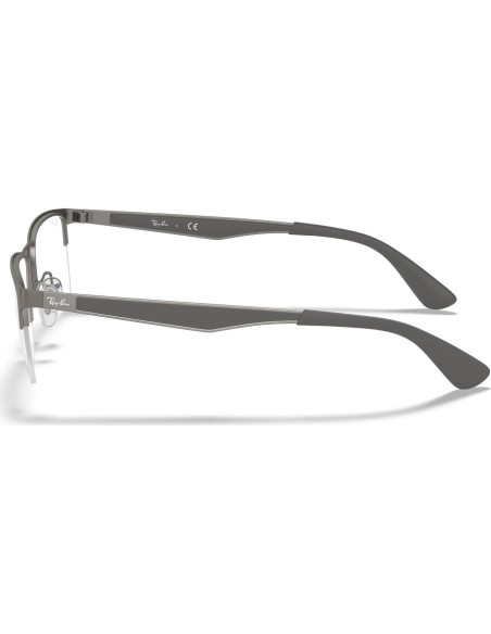 Montura de gafas Ray-Ban Rx6335 Rectangular Gunmetal 54mm Montura de gafas Ray-Ban Rx6335 Rectangular Gunmetal 54mm