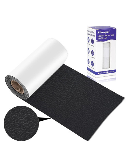 Cinta de Reparación de Cuero Zibropus 9.9x150 cm Autoadhesiva