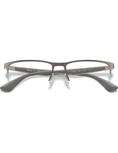 Montura de gafas Ray-Ban Rx6335 Rectangular Gunmetal 54mm