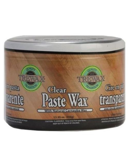 Cera en Pasta Trewax Clear 0.54kg para Madera y Mármol