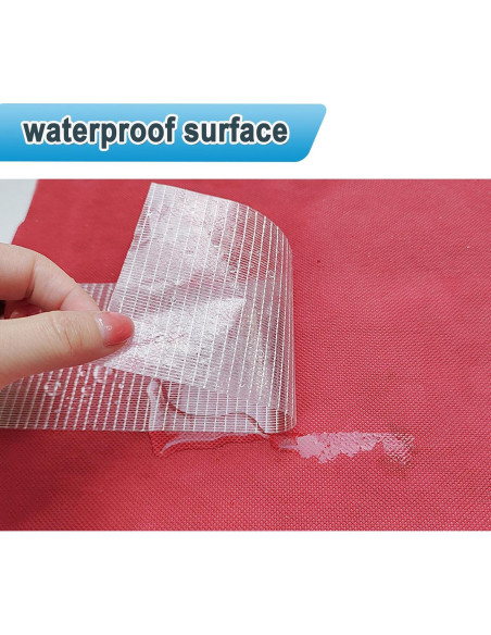 Cinta de Reparación para Toldos RV WENSSKKU 8 cm x 11.89 m