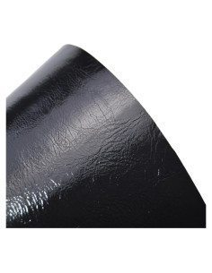 Parche de cuero autoadhesivo Zorratin 20x30 cm negro brillante