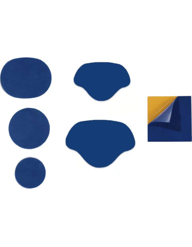 Parche autoadhesivo de reparación para zapatos JAGTRADE 4 Piezas Gris