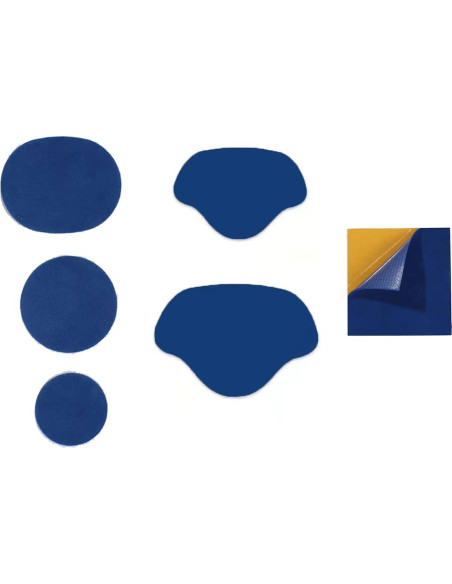 Parche autoadhesivo de reparación para zapatos JAGTRADE 4 Piezas Gris