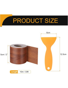 Cinta de Reparación de Grano de Madera HARFINGTON 5 cm x 10 m 2