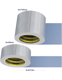 Cinta de Sellado Impermeable Butty 10.16cm x 5m para Reparaciones 2