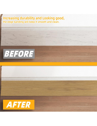 Cinta de Reparación de Grano de Madera GSCIT Club 5.8cm x 4.6m Roble