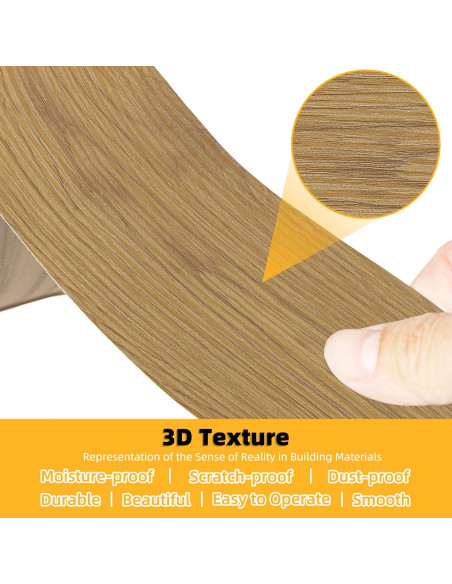 Cinta de Reparación de Grano de Madera GSCIT Club 5.8cm x 4.6m Roble