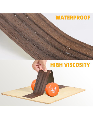 Cinta de Reparación de Grano de Madera GSCIT Club 5.8cm x 4.6m Roble