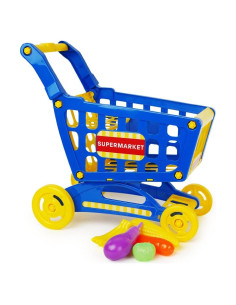 Carrito de Compras Educativo Boley 1106A - Juguete para Niños 3+