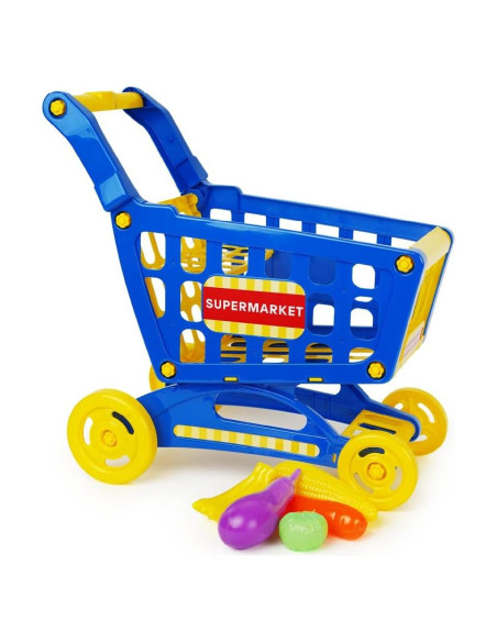 Carrito de Compras Educativo Boley 1106A - Juguete para Niños 3+