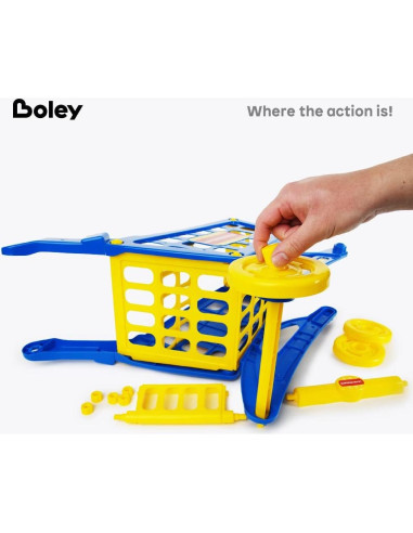 Carrito de Compras Educativo Boley 1106A - Juguete para Niños 3+