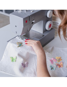 14 Parches de Encaje de Mariposa Coloridos HINZIC 4.6x3.8cm 2