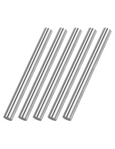 Varilla Redonda de Acero Inoxidable 304 12.7mm x 152.4mm uxcell - 5 Pcs