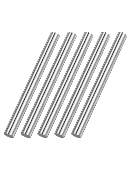 Varilla Redonda de Acero Inoxidable 304 12.7mm x 152.4mm uxcell - 5 Pcs