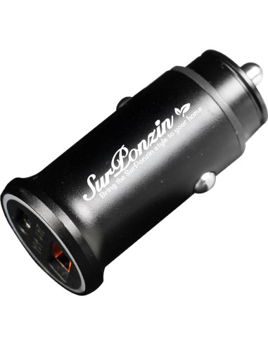 Dispositivo Antipérdida Surponzin para Automóvil - Carga USB y Seguimiento en Tiempo Real