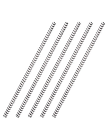 Varilla Redonda Sólida Acero Inoxidable 304 Uxcell 4mm 5pcs