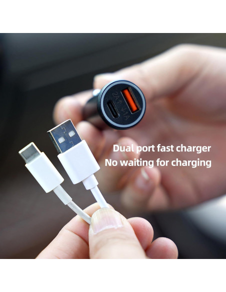 Dispositivo Antipérdida Surponzin para Automóvil - Carga USB y Seguimiento en Tiempo Real