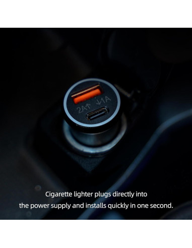 Dispositivo Antipérdida Surponzin para Automóvil - Carga USB y Seguimiento en Tiempo Real