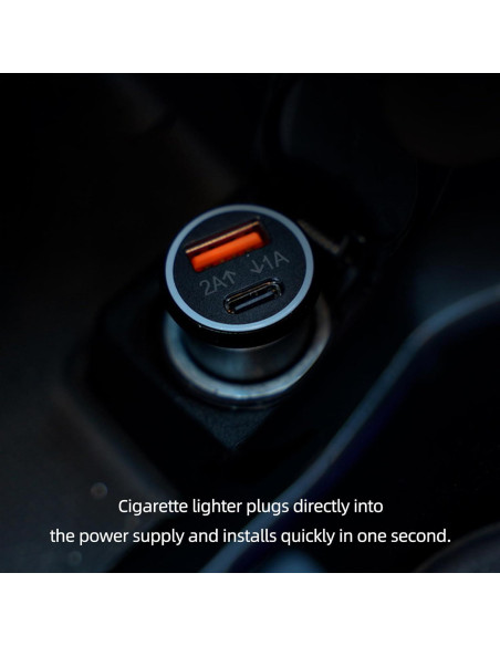 Dispositivo Antipérdida Surponzin para Automóvil - Carga USB y Seguimiento en Tiempo Real