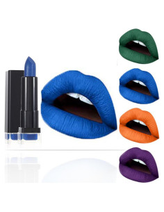 Pintalabios Mate Kilshye Alta Pigmentación 32g Azul 16